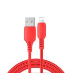 Baseus Lightning Cable Colourful Charging Cable 2.4A 1.2m red