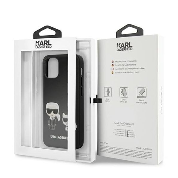 Karl Lagerfeld Saffiano Iconic Case for Apple iPhone 12