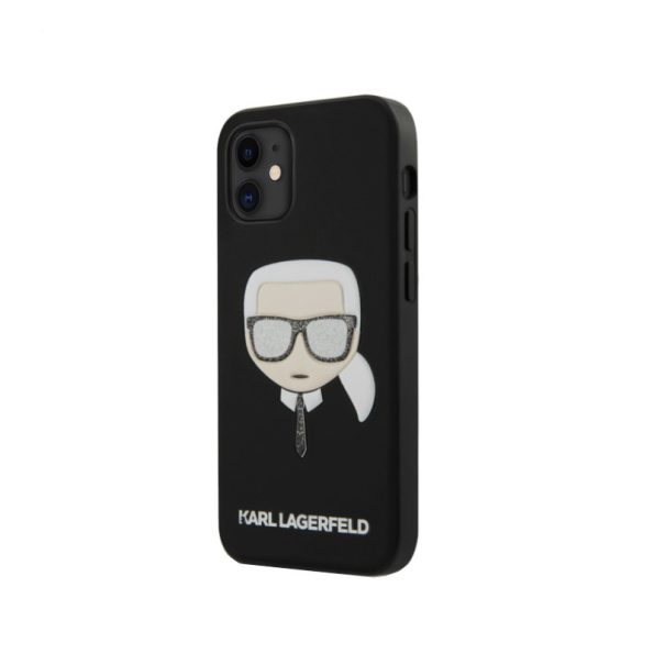 Karl Lagerfeld Glitter Head Case Apple iPhone 12 Mini