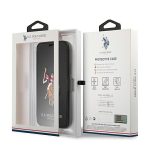 U.S. Polo Embroidery Book Case iPhone 12 Mini