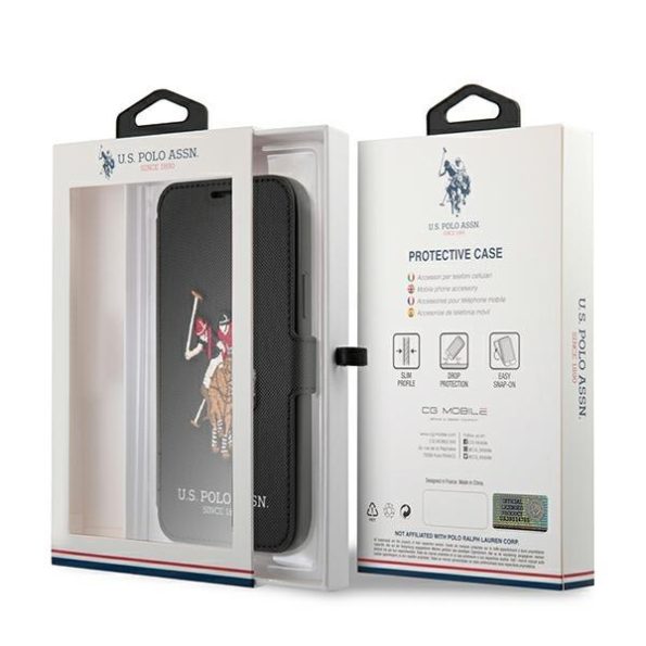 U.S. Polo Embroidery Book Case Apple iPhone 12