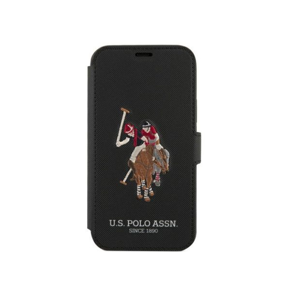 U.S. Polo Embroidery Book Case iPhone 12 Mini