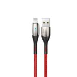 Baseus Horizontal Lightning Cable with LED Lamp 0.5m 2.4A Red