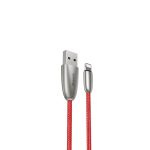 Baseus Lightning Torch Series Data Cable With lamp 2.4A 1m Red