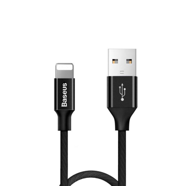 Baseus Lightning Yiven Cable 2A 0.6m Black