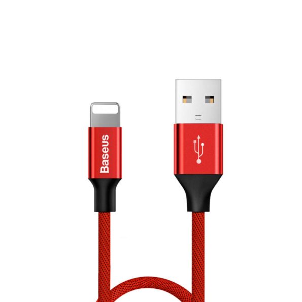 Baseus Lightning Yiven Cable 2A 0.6m Red