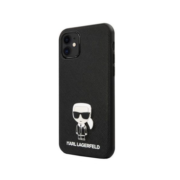 Karl Lagerfeld Saffiano Iconic Case for Apple iPhone 12 Mini